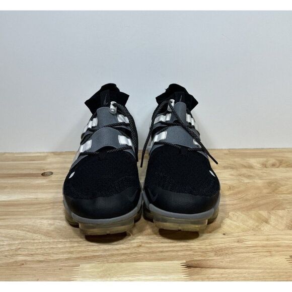 Nike Air Vapormax Flyknit Utility Black Cool Grey White AH6834-003 Men Size 11.5 - Picture 2 of 9